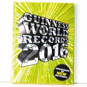Guinness World Records 2016 Hardcover Book: 256 Pages of Really Exciting Records